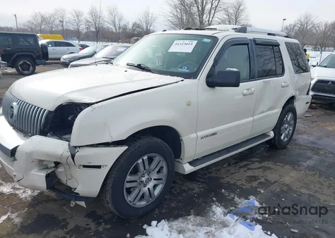 2007 Mercury Mountaineer Premier из США, поврежденный, VIN 4M2EU48867UJ20801